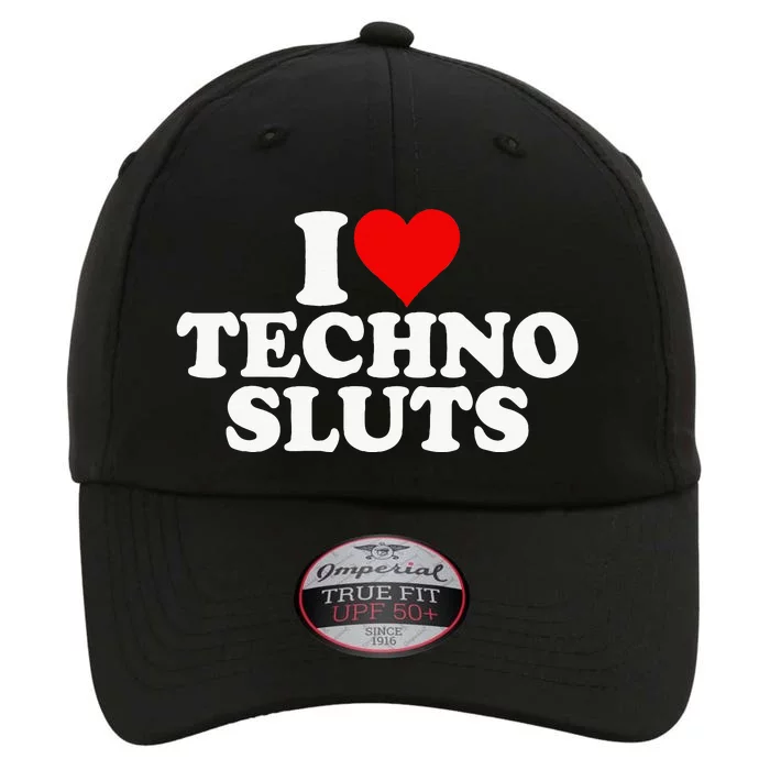 I Love Heart Techno Sluts Edm Music The Original Performance Cap