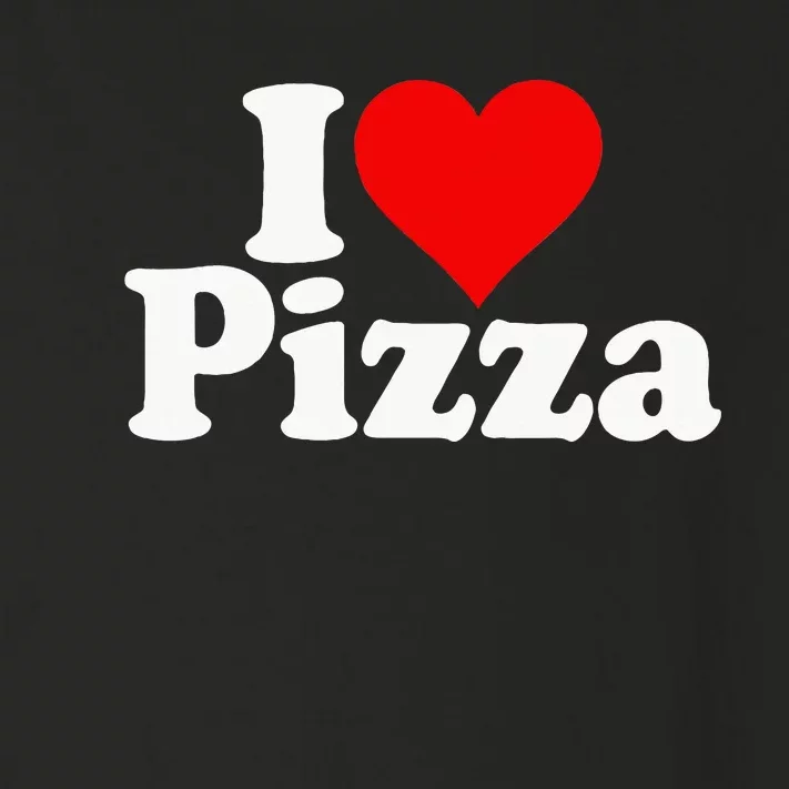 I Love Heart Pizza Za Toddler Long Sleeve Shirt