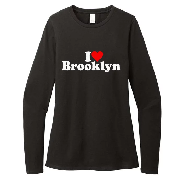 I Love Heart Brooklyn Womens CVC Long Sleeve Shirt