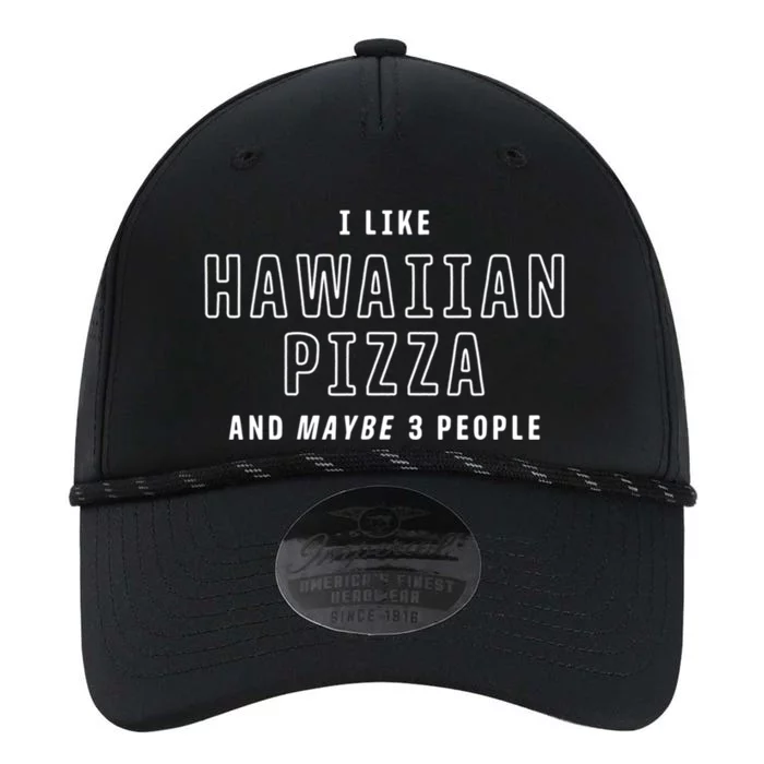 I Like Hawaiian Pizza And Maybe 3 People Funny Italian Food Gift Performance The Dyno Cap