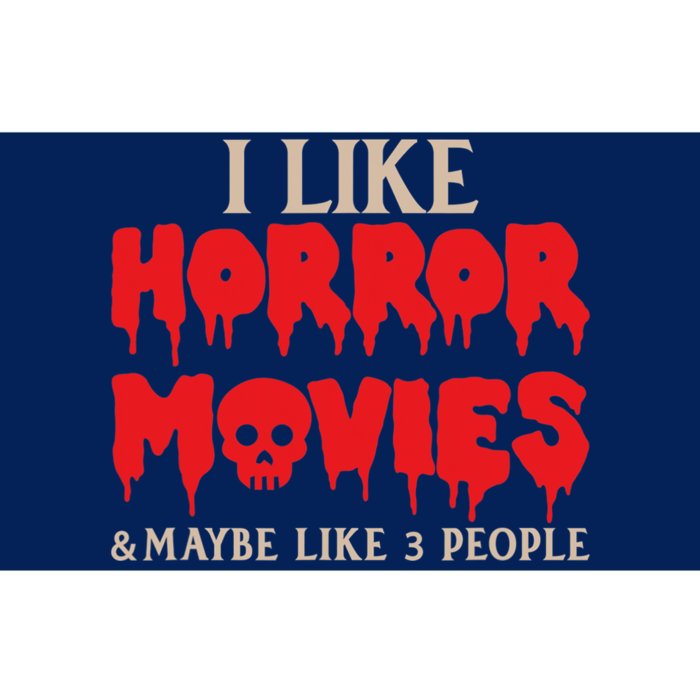 I Like Horror Movies Halloween Bumper Sticker