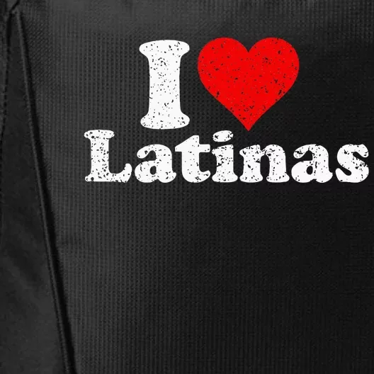 I Love Heart Latinas Girlfriend Wife City Backpack