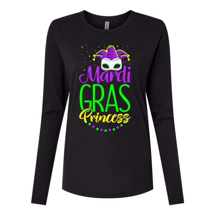 I Love His Crawfish Mardi Gras Funny Masquerade Party Couple Cute Gift Womens Cotton Relaxed Long Sleeve T-Shirt