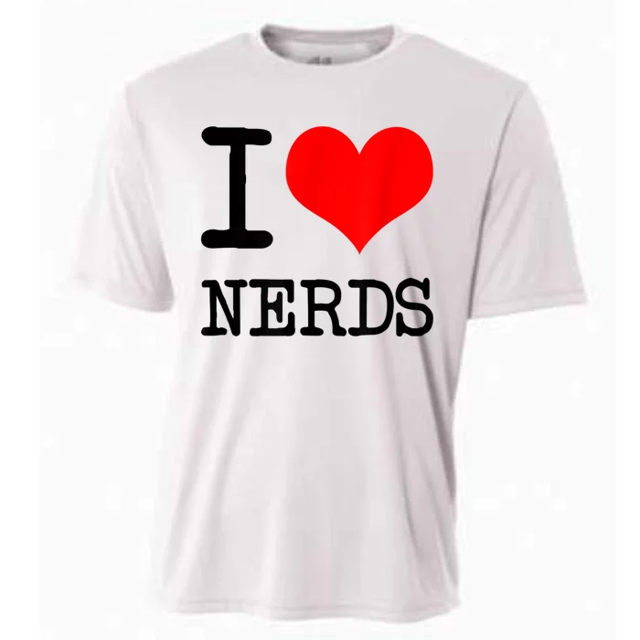 I Love (Heart) NERDS Cooling Performance Crew T-Shirt