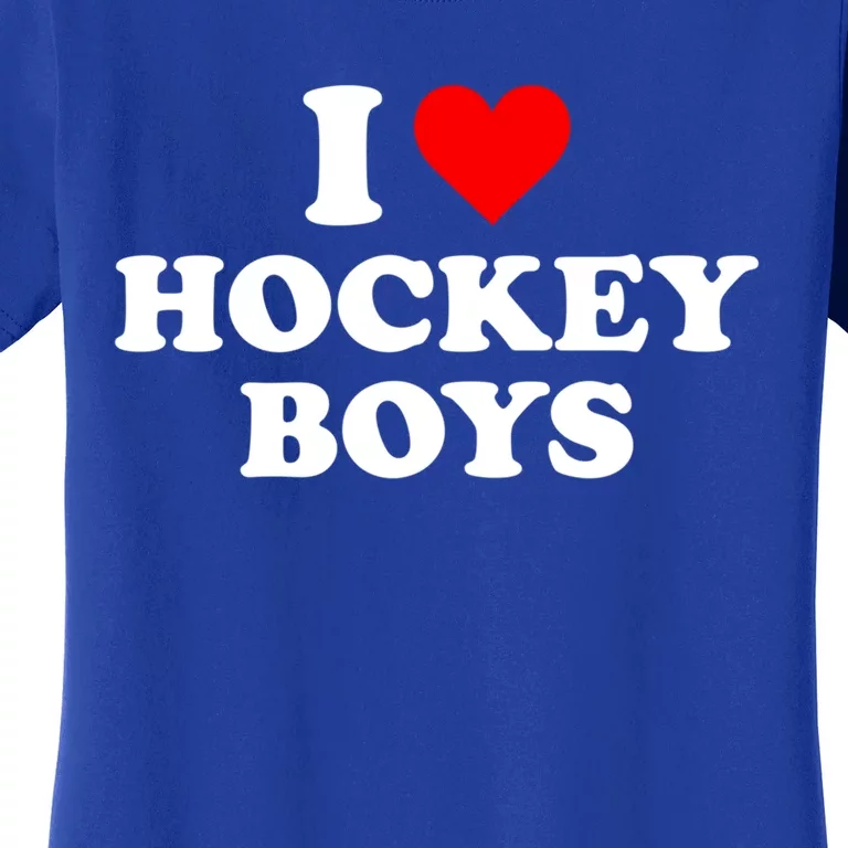 I Love Hockey Great Gift Women's T-Shirt