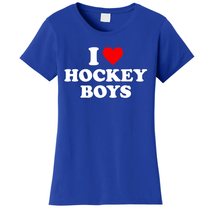 I Love Hockey Great Gift Women's T-Shirt