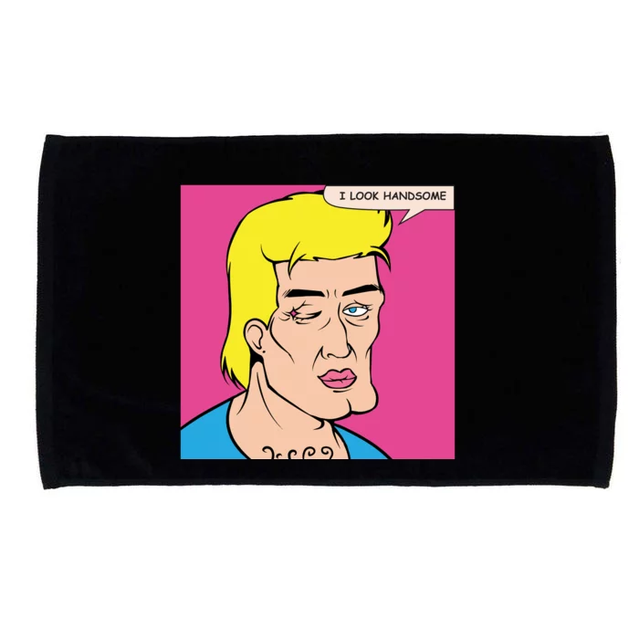 I Look Handsome Microfiber Hand Towel