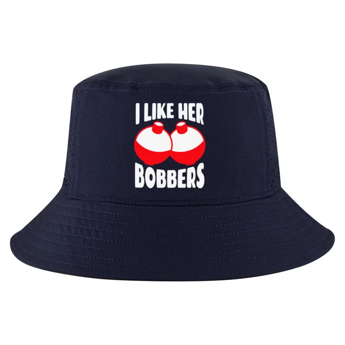 I Like Her Bobbers Funny Fishing Couples Gifts Cool Comfort Performance Bucket Hat