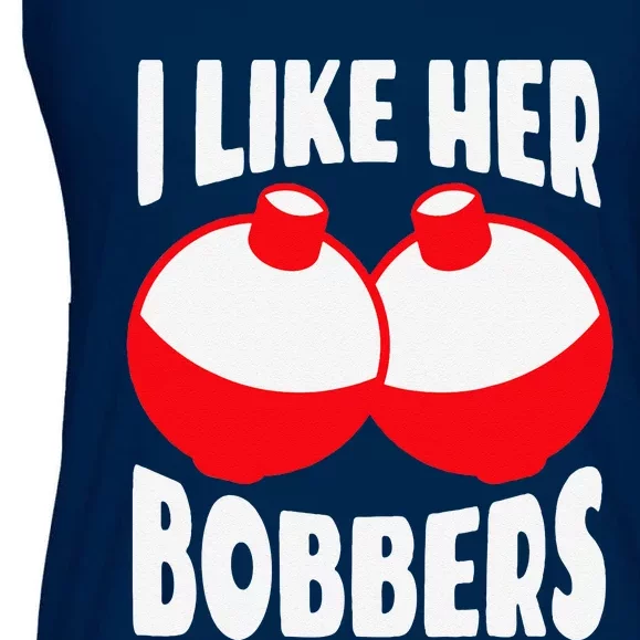 I Like Her Bobbers Funny Fishing Couples Gifts Ladies Essential Flowy Tank