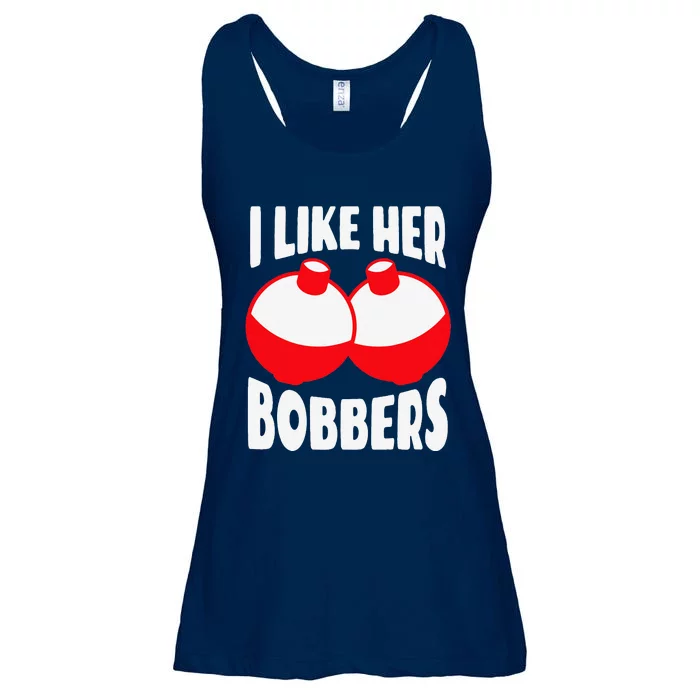 I Like Her Bobbers Funny Fishing Couples Gifts Ladies Essential Flowy Tank