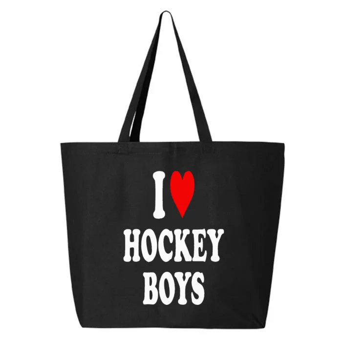 I Love Hockey 25L Jumbo Tote