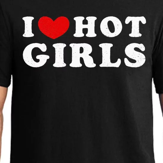 I Love Hot I Heart Hot Pajama Set