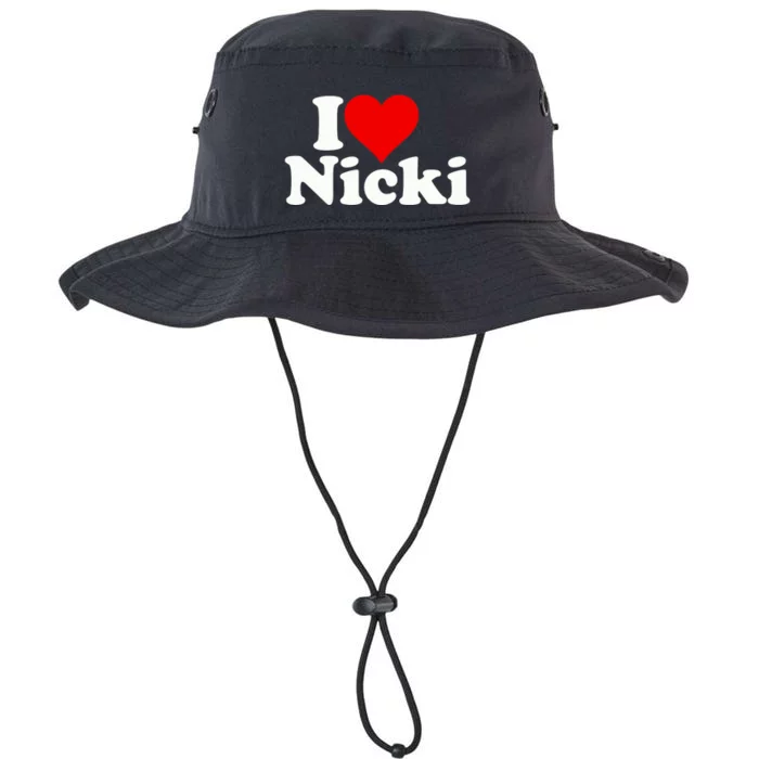 I Love Heart Nicki Legacy Cool Fit Booney Bucket Hat