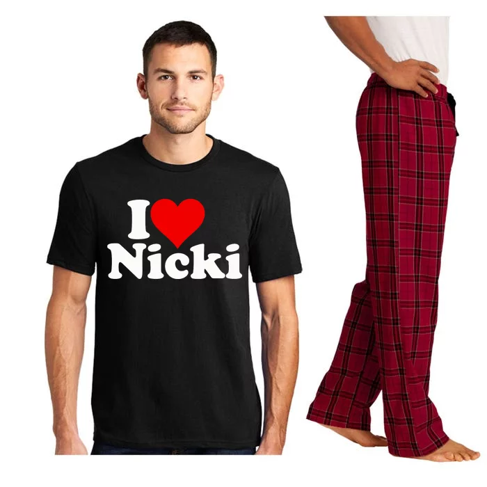 I Love Heart Nicki Pajama Set