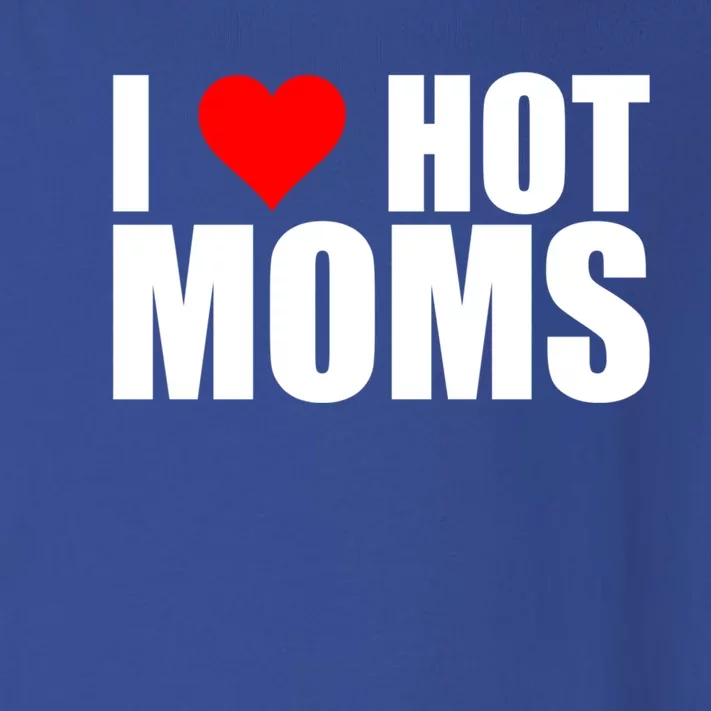 I Love Hot Moms Gift Red Heart Love My Hot Wife Husband Gift Toddler Long Sleeve Shirt