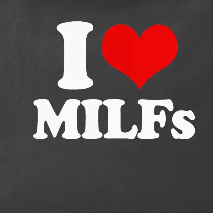 I Love Heart MILFs And Mature Sexy Zip Tote Bag