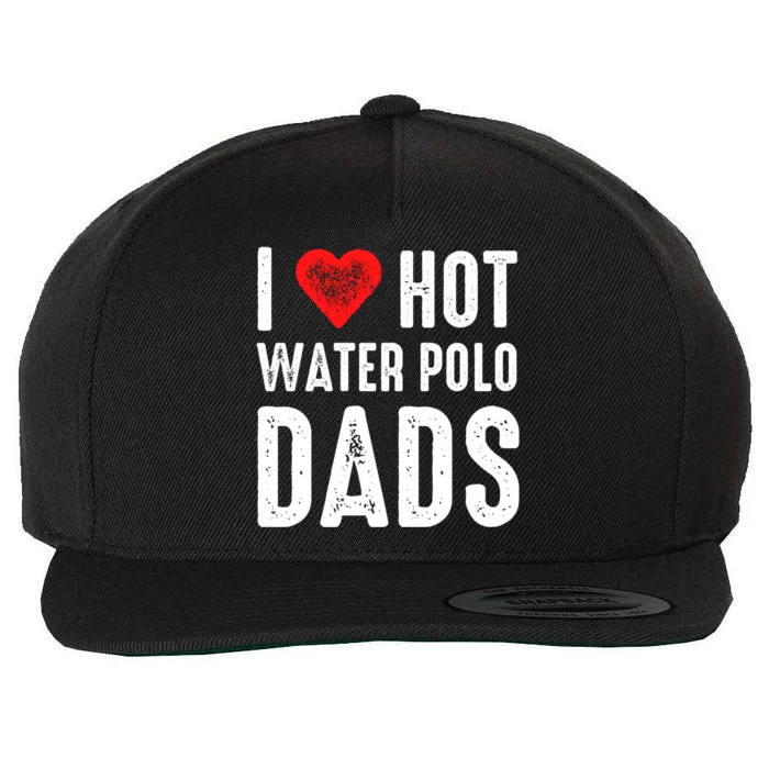 I Love Hot Water Polo Dads Cool Gift Wool Snapback Cap