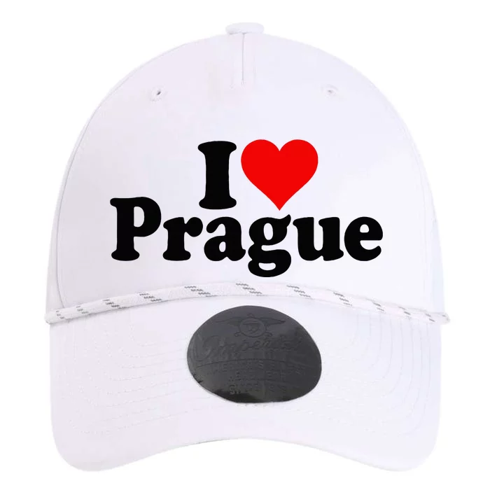 I Love Heart Prague Czech Republic Praha Performance The Dyno Cap