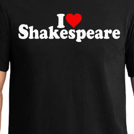 I Love Heart Shakespeare Pajama Set