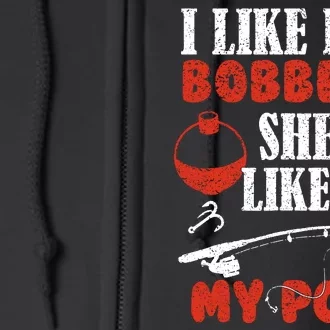 I Like Her Bobbers Funny Fishing Couples Gifts Full Zip Hoodie