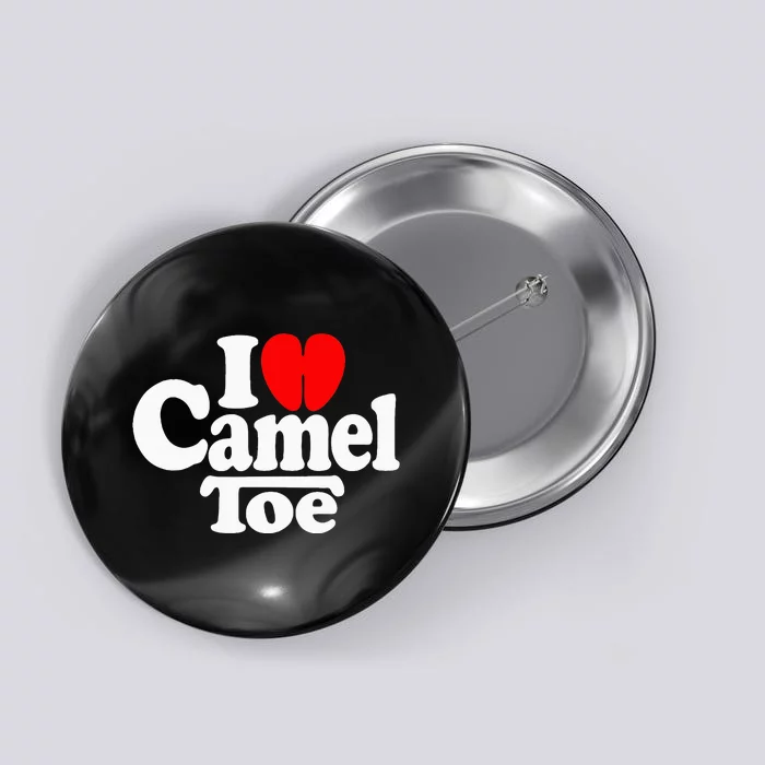 I Love Heart Camel Toe Button