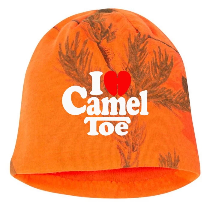 I Love Heart Camel Toe Kati - Camo Knit Beanie