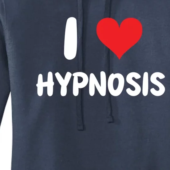 I Love Hypnosis Heart Consciousness Gift Women's Pullover Hoodie