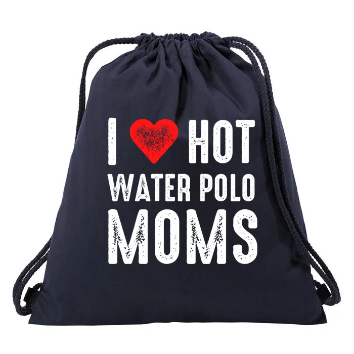 I Love Hot Water Polo Moms Gift Drawstring Bag