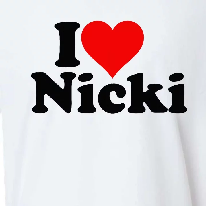 I Love Heart Nicki Sueded Cloud Jersey T-Shirt