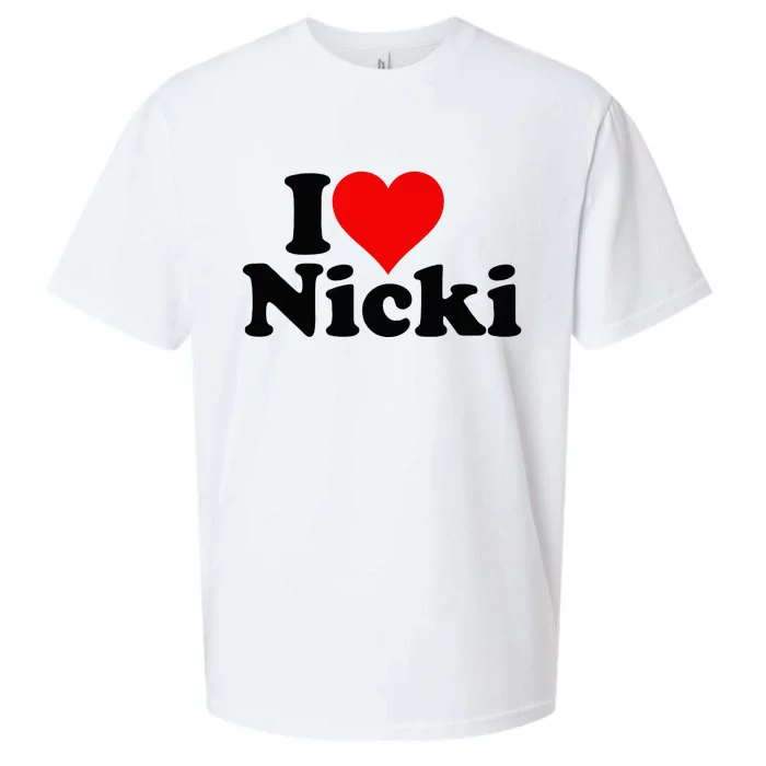 I Love Heart Nicki Sueded Cloud Jersey T-Shirt