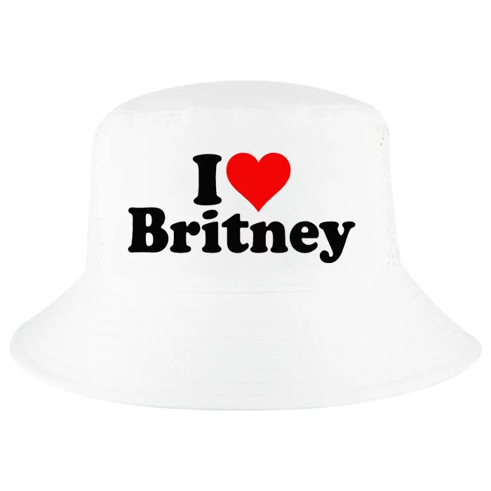 I Love Heart B.R.I.T.N.E.Y Cool Comfort Performance Bucket Hat