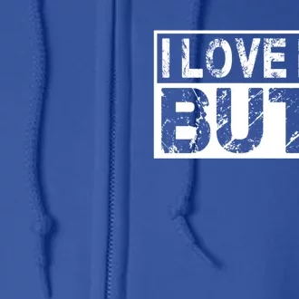 I Love His Beard Her Butt Matching Couples Complit 2pcs Meaningful Gift Full Zip Hoodie