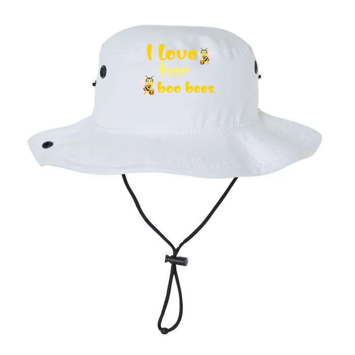 I Love Her Boo Bees Halloween Costume Where Is My Great Gift Legacy Cool Fit Booney Bucket Hat