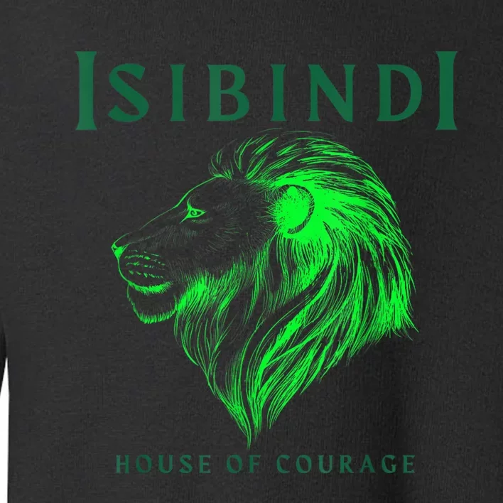 Isibindi Lion House Of Courage School Spirit Day Attire Toddler Sweatshirt