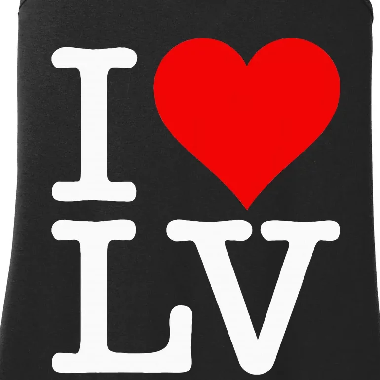 I Love Heart Las Vegas Nevada Lv Ladies Essential Tank