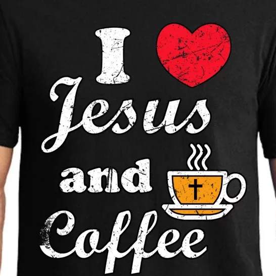 I Love Heart Jesus Pajama Set