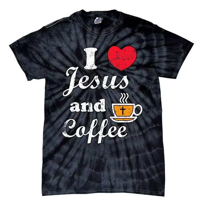 I Love Heart Jesus Tie-Dye T-Shirt