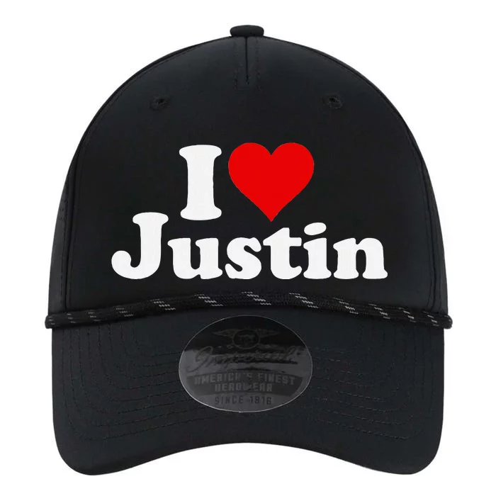 I Love Heart Justin Performance The Dyno Cap