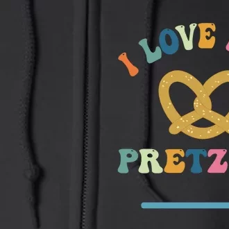 I Love Her Pretzels Matching Couple Oktoberfest Boyfriend Full Zip Hoodie