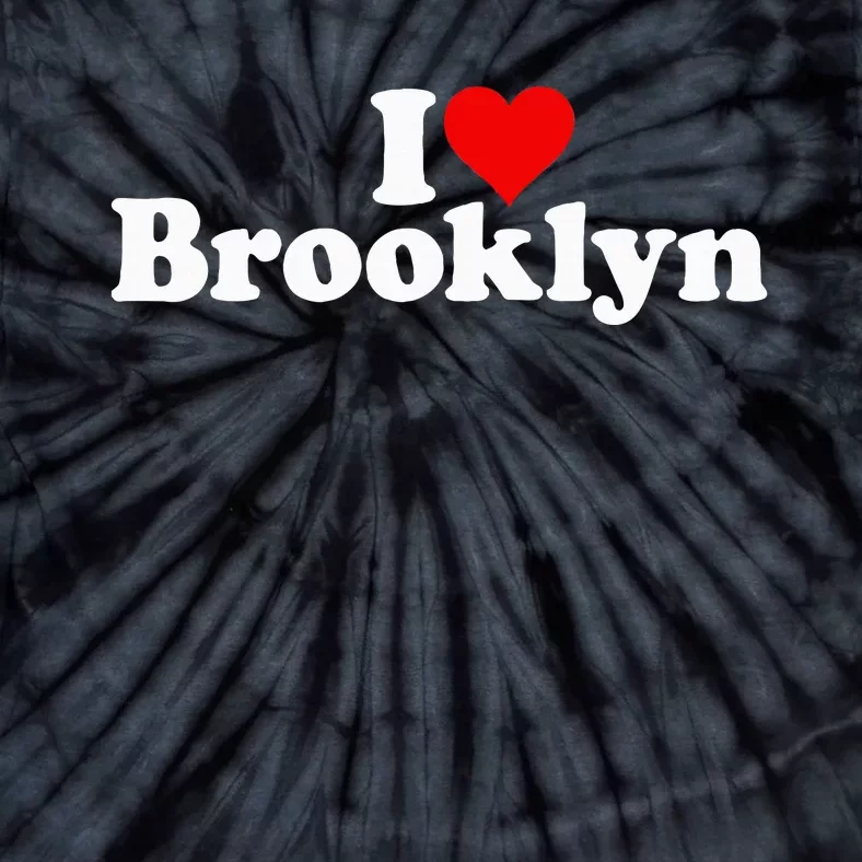 I Love Heart Brooklyn Tie-Dye T-Shirt