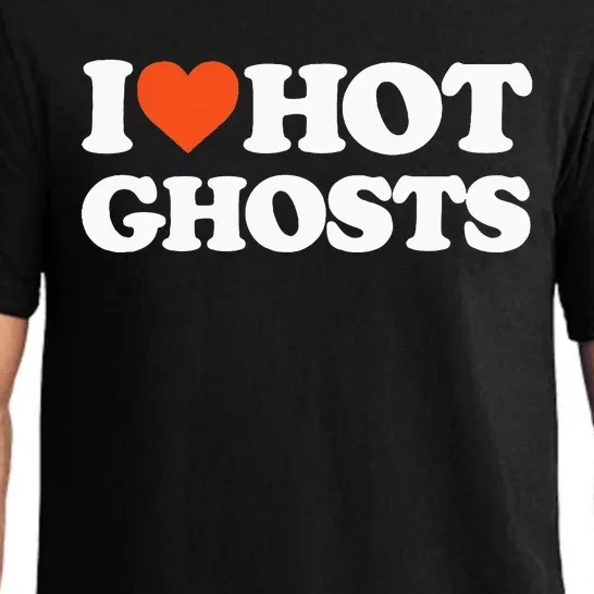 I Love Hot Ghosts I Heart Hot Ghosts Sexy Ghost Pajama Set