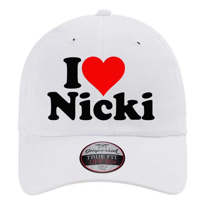 I Love Heart Nicki The Original Performance Cap