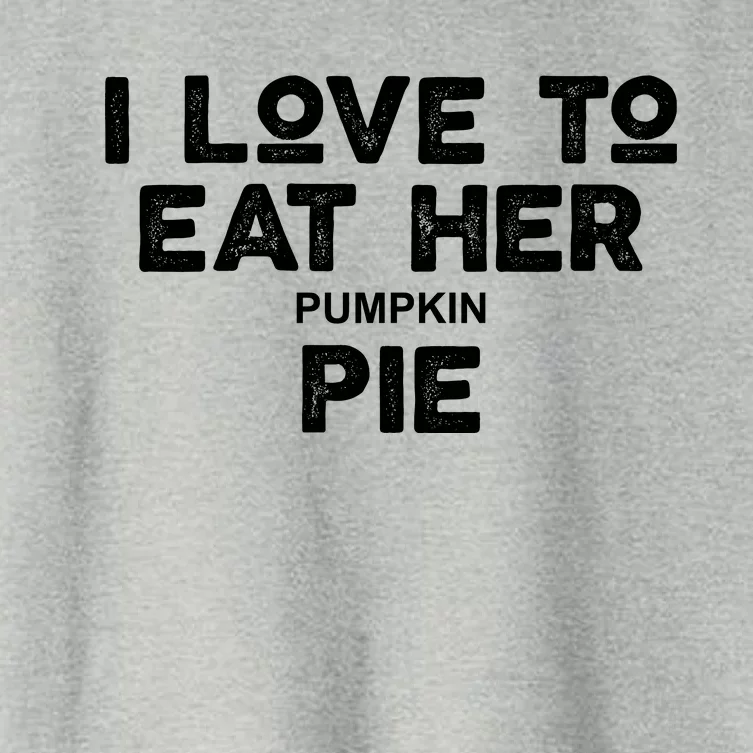 I Love Her Pumpkin Pie Women's Crop Top Tee