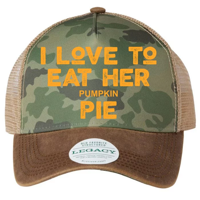 I Love Her Pumpkin Pie Legacy Tie Dye Trucker Hat