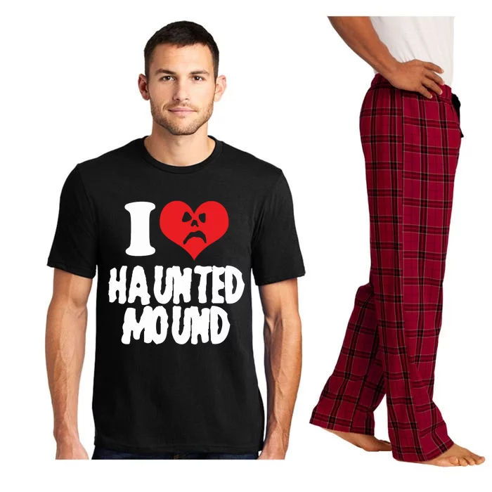 I Love Haunted Mound Cute Gift Pajama Set