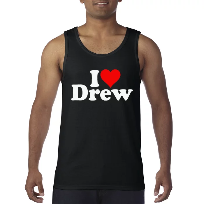 I Love Heart Drew Tank Top