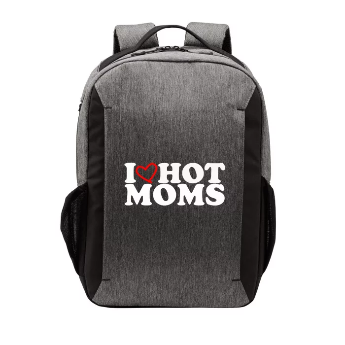 I Love Hot Moms Vector Backpack