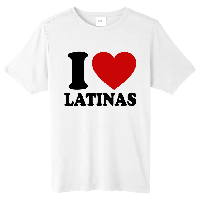 I Love Heart Latinas ChromaSoft Performance T-Shirt