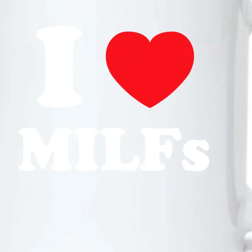 I Love Heart Milfs And Mature Sexy Women Black Color Changing Mug