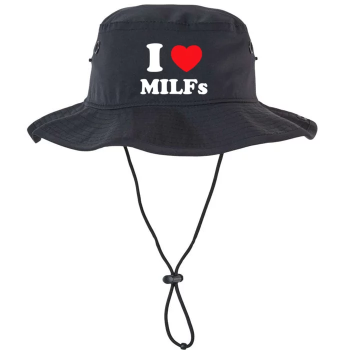 I Love Heart Milfs And Mature Sexy Women Legacy Cool Fit Booney Bucket Hat